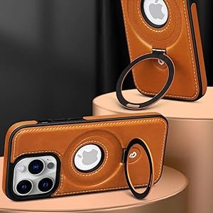 Magnetic Stand Full-Coverage Shockproof Leather iPhone Case